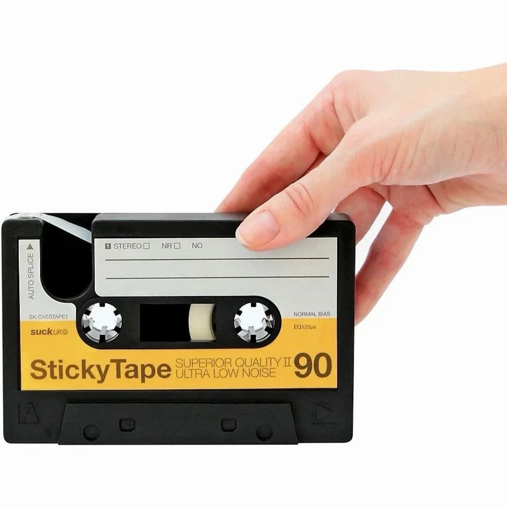 Vintage Style‎ Cassette Tape Dispenser Desk Office Music Retro Nostalgia Suck UK